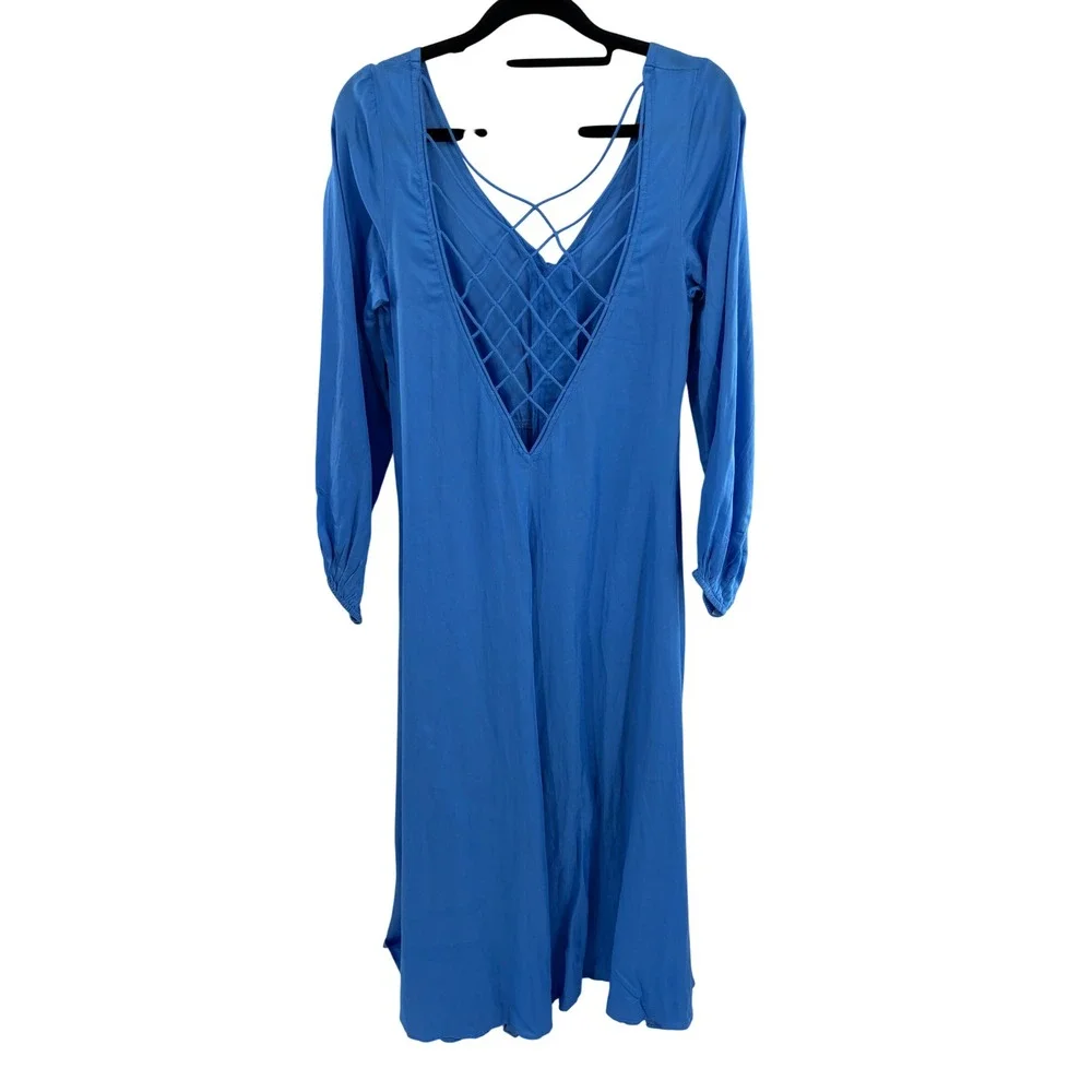 Free People vibrant blue